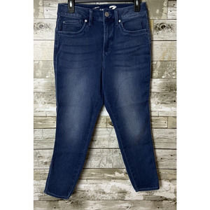 Seven7‎ Womens High Rise Skinny Crop Denim Jeans Size 8